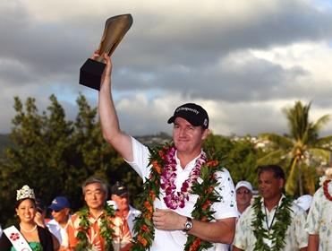Jimmy Walker with trophy number two